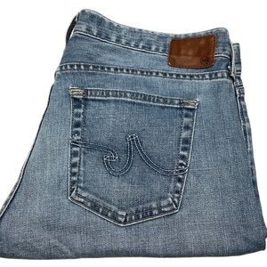 AG ADRIANO GOLDSCHMIED The Nikki Crop Relaxed Skinny Jeans Size 29